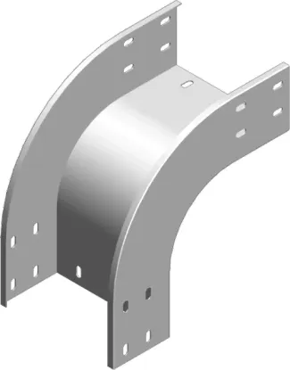 Зображення Поворот 90° вертикальний зовнішній LZZC300H100 (311530)