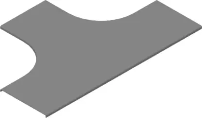 Зображення Кришка для горизонтального трійника PTKZC500 (301450)