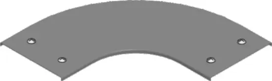 Зображення Кришка для горизонтального повороту 90° з фіксатором PZKKZP50 (304605)