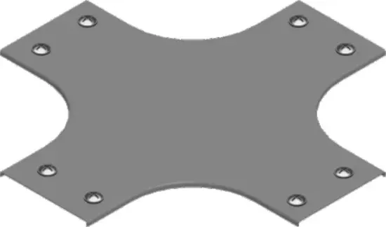 Зображення Кришка для кросовера з замком PZCZKZC400 (304540)