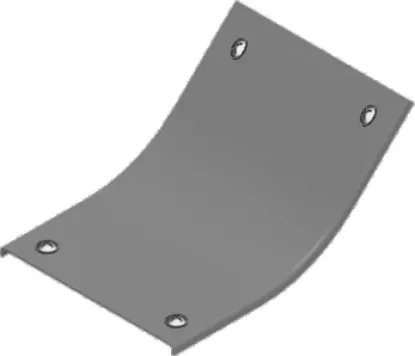 Зображення Кришка для вертикального поворот 45° - внутрішня з фіксатором для H50 PZLZWMC600 (331260)