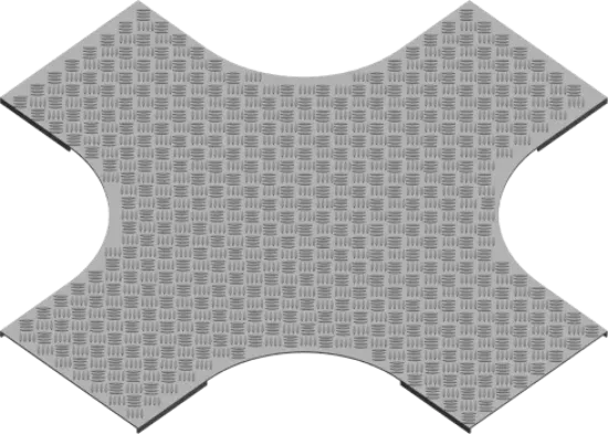 Зображення Кришка протекторної пластини для хрестовини горизонтальної PZCZKZRT600 (305360)