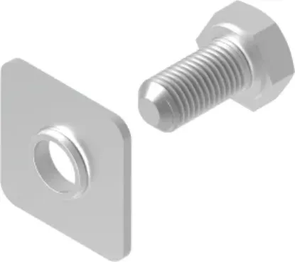 Зображення Болт з квадратною гайкою (компл.)8x12 (650145)