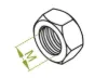 Зображення Гайка NSM6 (650044)