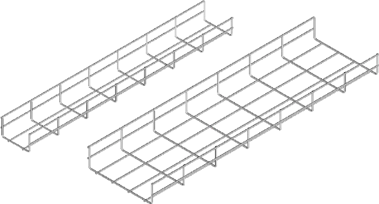 Зображення Лоток кабельний з дротяної сітки KDS/KDSO60H60/3 (970106)