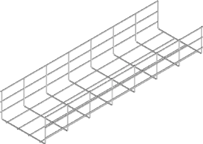 Зображення Лоток кабельний з дротяної сітки KDS400H110/3 (920140)