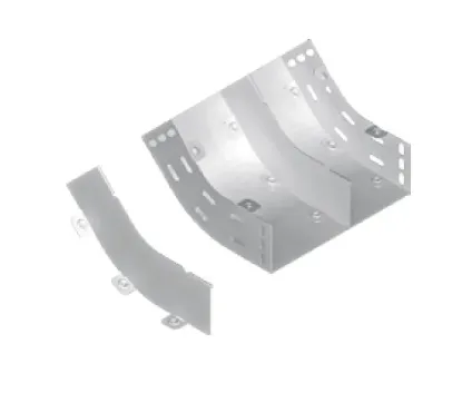 Зображення Перегородка дугова для вертикального поворот 45° PLMW100 (190145)