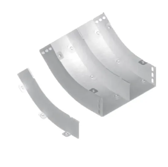 Зображення Перегородка дугова для вертикального поворот 45° PLMPW42 (190161)
