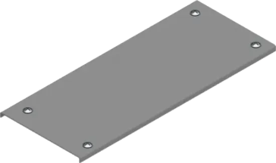 Зображення Кришка для вертикального кута з фіксатором PZKRZP400 (307840)