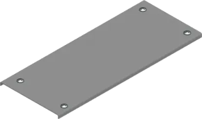 Зображення Кришка для вертикального кута з фіксатором PZKRZC100 (307910)