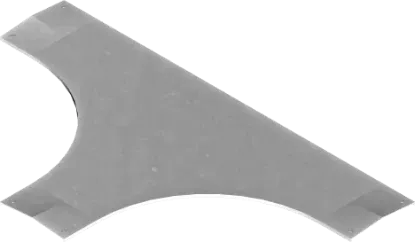 Зображення Кришка для горизонтального трійника з фіксатором PZTDC500 (230950)