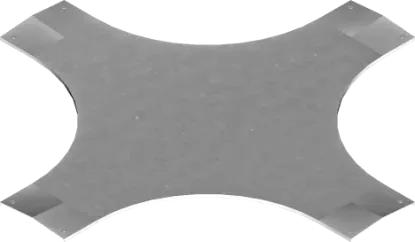 Зображення Кришка для хрестовини горизонтальної з фіксатором PZCZDP400 (220104)