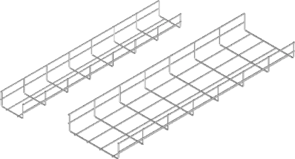 Зображення Лоток кабельний з дротяної сітки KSG300H60/3 (960250)