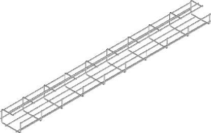 Зображення Лоток кабельний з дротяної сітки KGS100H60/3 (910110)