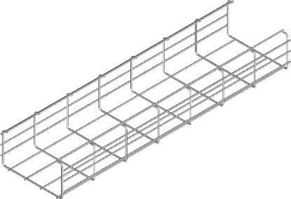 Зображення Лоток кабельний з дротяної сітки KCS600H110/3 (910360)