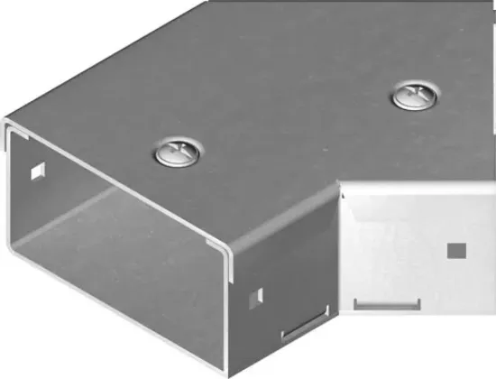 Зображення Поворот 45° горизонтальний KKMMC400H100 (814240)