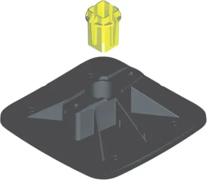 Зображення Опора покрівельна ST335 (628030)