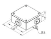 Зображення Коробка розподільна PMO1(5/6)E (801101)