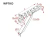 Зображення Кронштейн (комплект) WPTKO200 (800920)