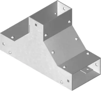 Зображення Трійник редукційний нижній TRSDMP100H50 (818610)