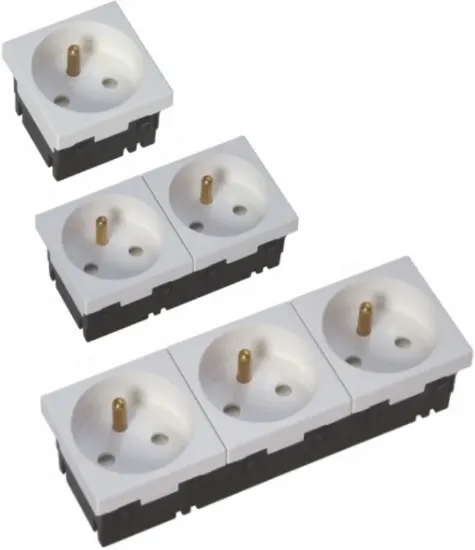 Зображення Розетка із заземленням GZU3 (281203)