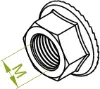 Зображення Контргайка зубчаста NKZM12 (650445)