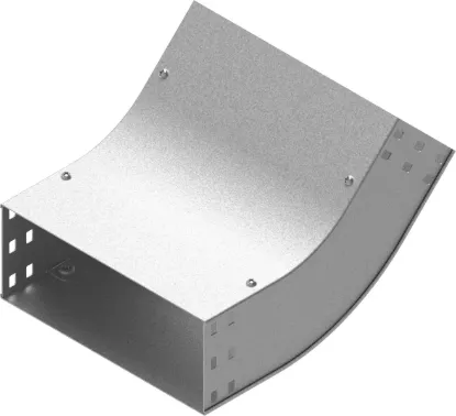 Зображення Поворот 45° горизонтальний LUMBNP400H80 (136271)