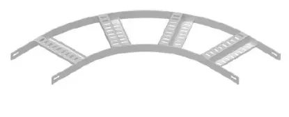 Зображення Поворот горизонтальний LDOZ1000H30 (403111)