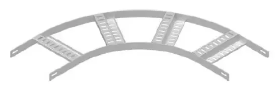 Зображення Поворот горизонтальний LDOZ500H30 (403150)