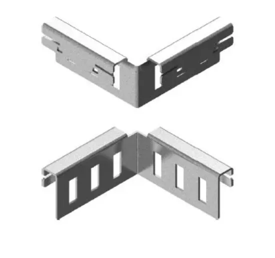 Зображення З'єднувач кутовий  гнучкий LKUCH45 (405711)