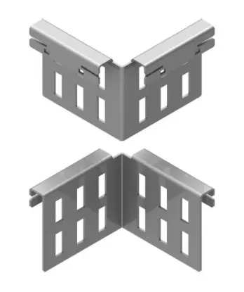 Зображення З'єднувач кутовий  гнучкий LKUPH100 (405718)